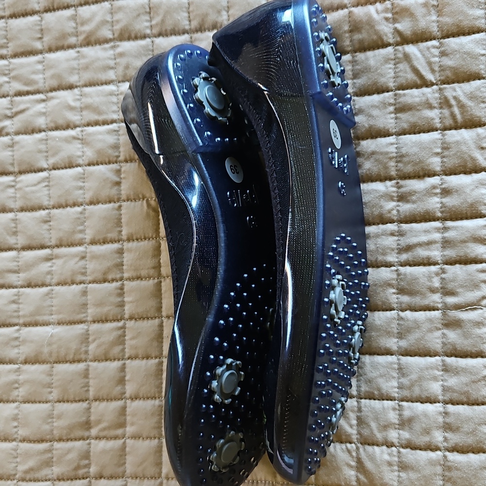 NWOT Ja-vie Women's Tattoo Jelly Flat Shoes Mom Banner Tattoo Sz: 8 (EU … - Picture 3 of 10